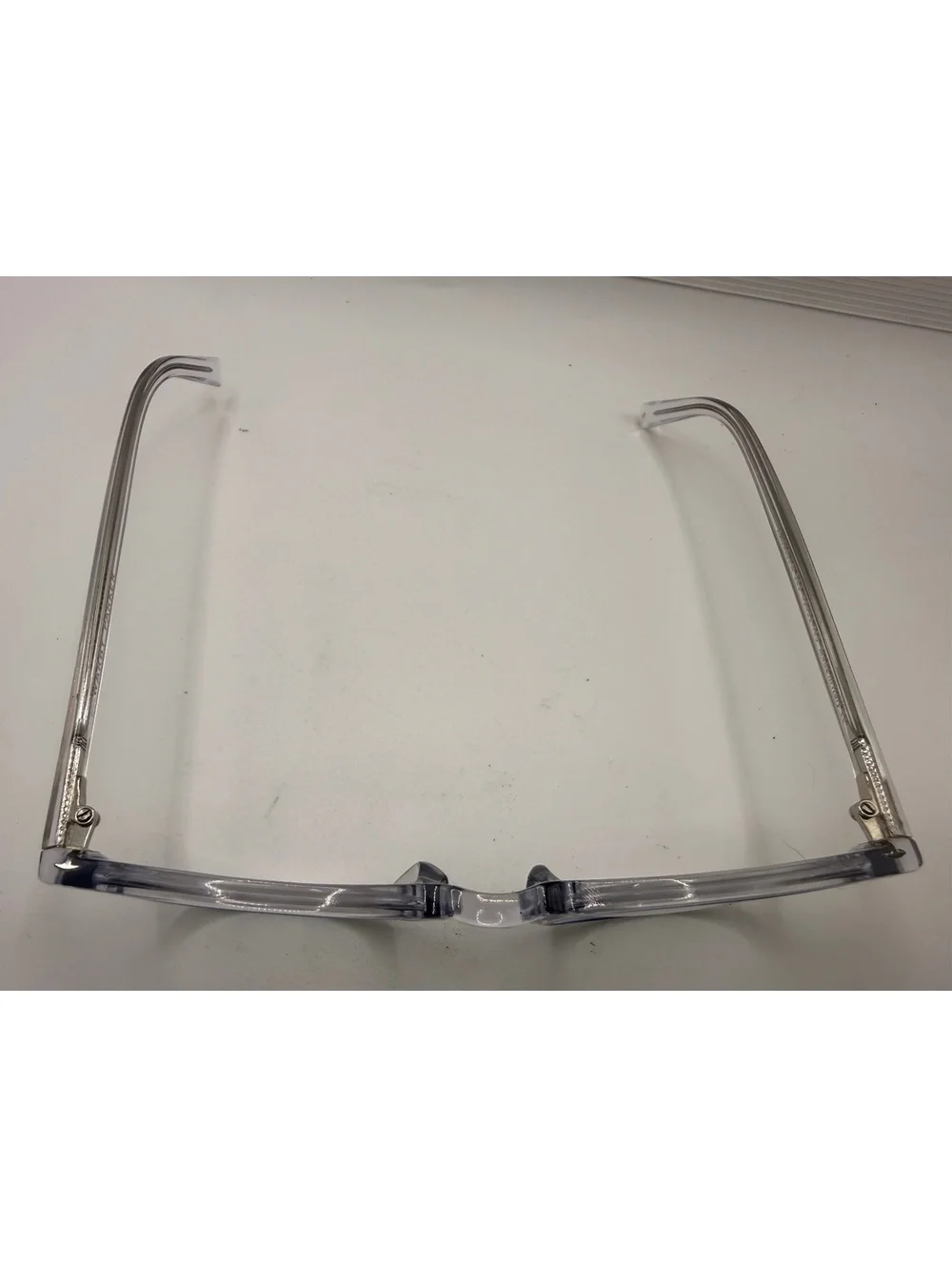 Warby Parker Haskell Clear Frames only Glasses - Made in Italy